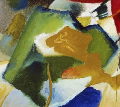Painting with Green Center (1913) high resolution art by Wassily Kandinsky. Original from The Art Institute of Chicago. Digitally enhanced by rawpixel.